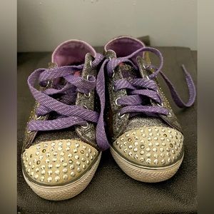 Purple girl twinkle toes size 12.5